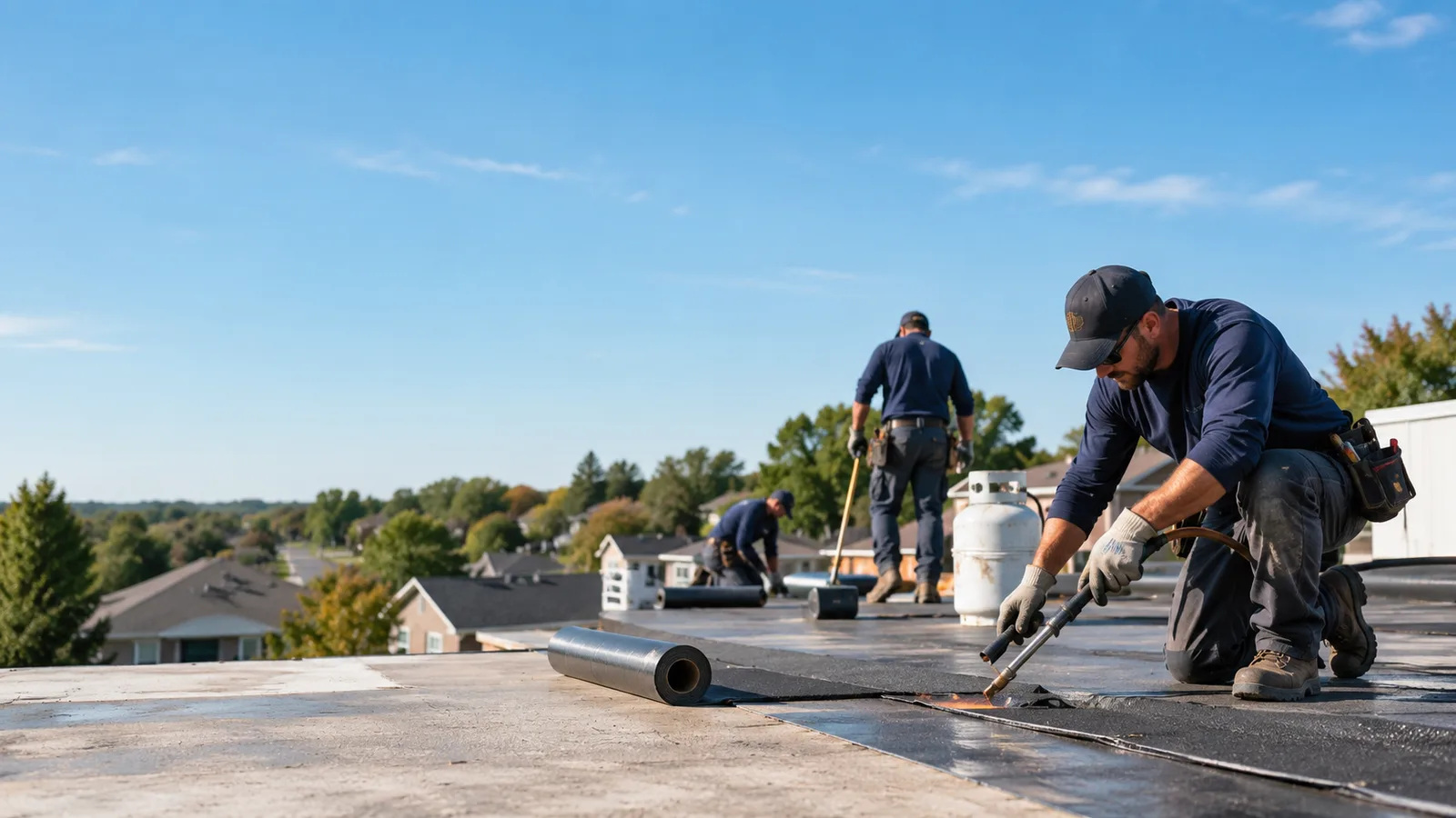 Flat Roof Leak Repair providers in Menoken, ND